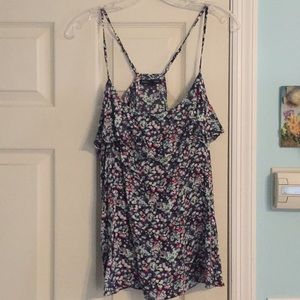 American Eagle Floral Tank Top